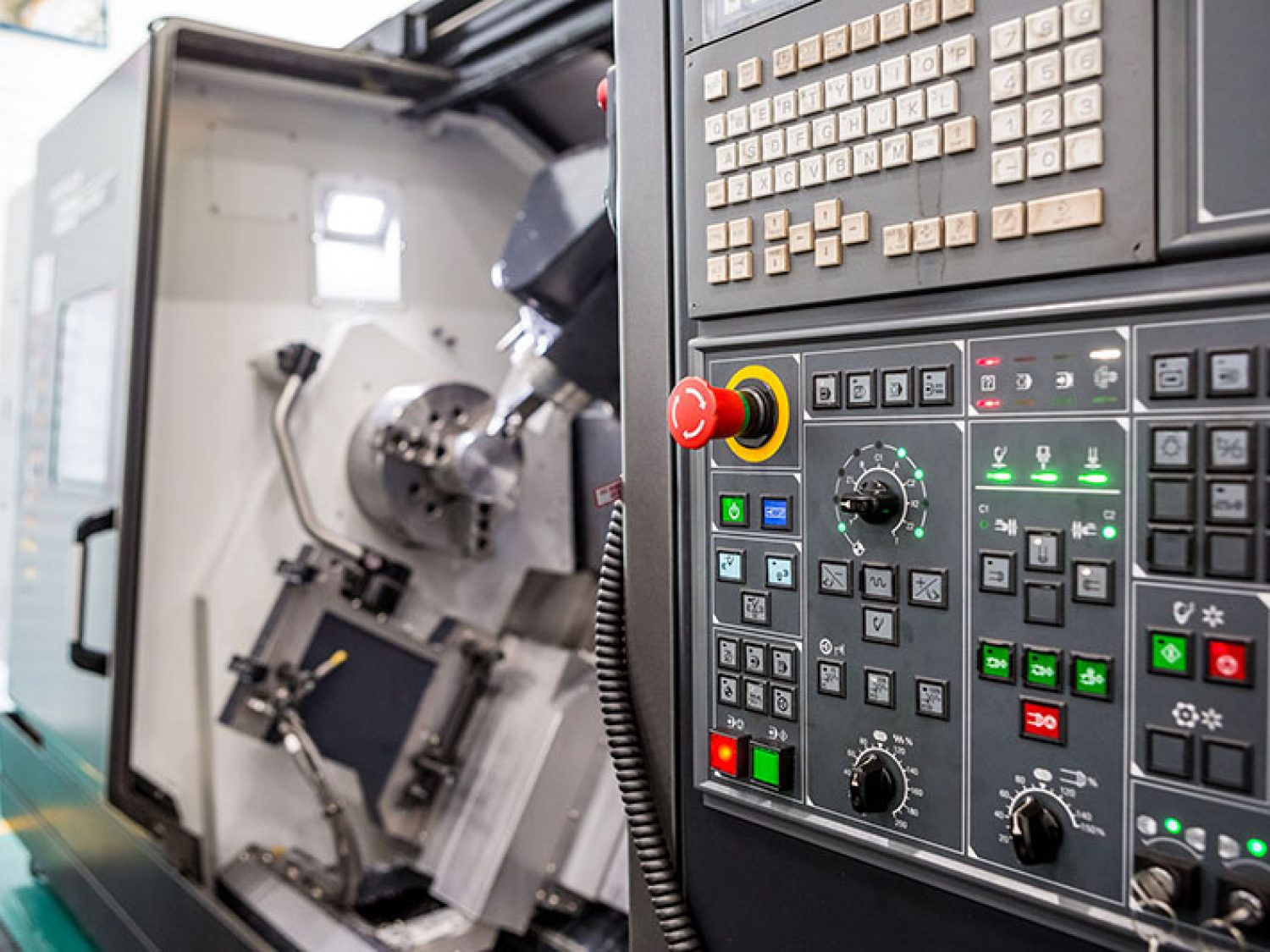 open cnc machine with snap